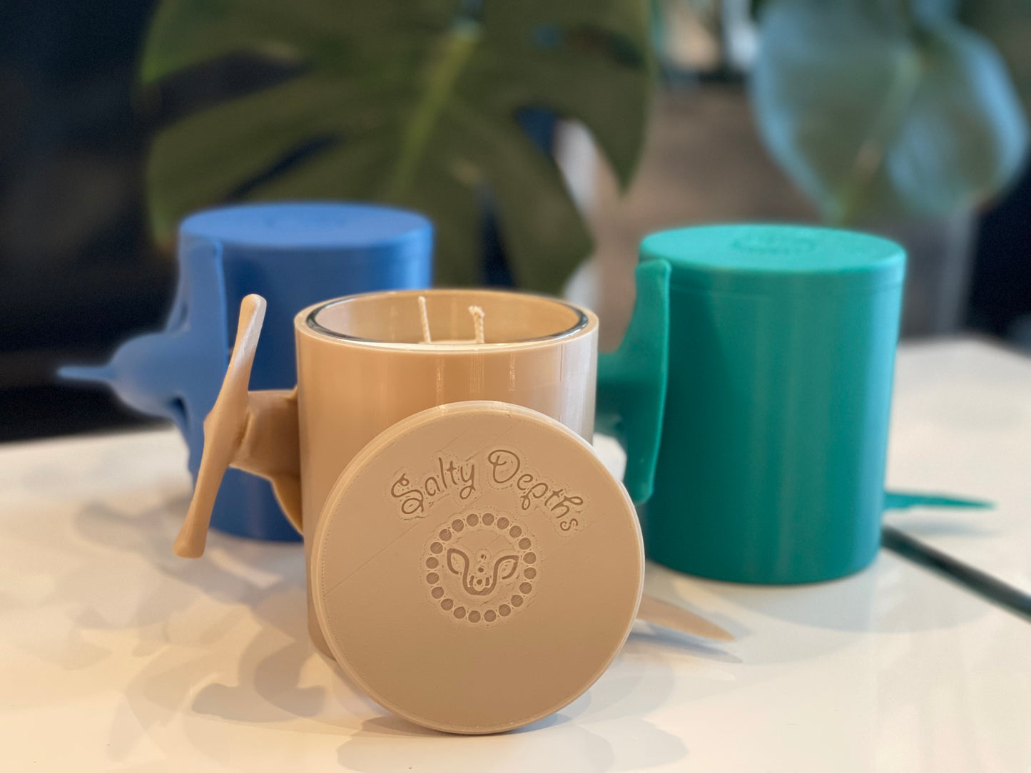 Salty Depth - Hammer Shark Candle