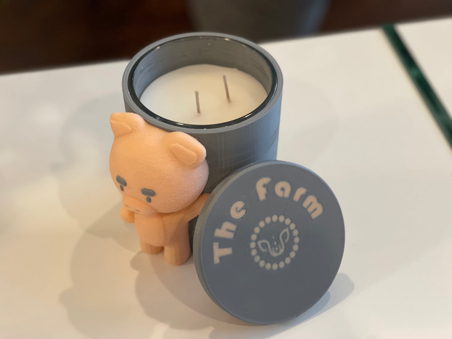 Mr. Pig Candle